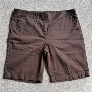 Apostrophe Naomi Brown Dress Shorts